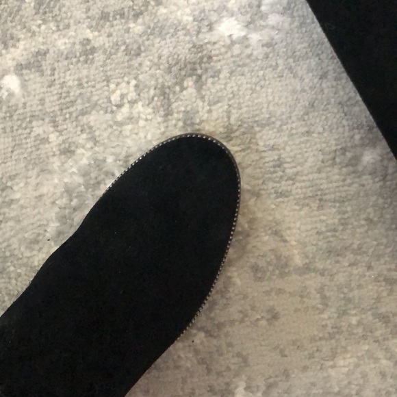 MICHAEL Michael Kors Bayview Riding Black Suede Boots - Picture 4 of 15